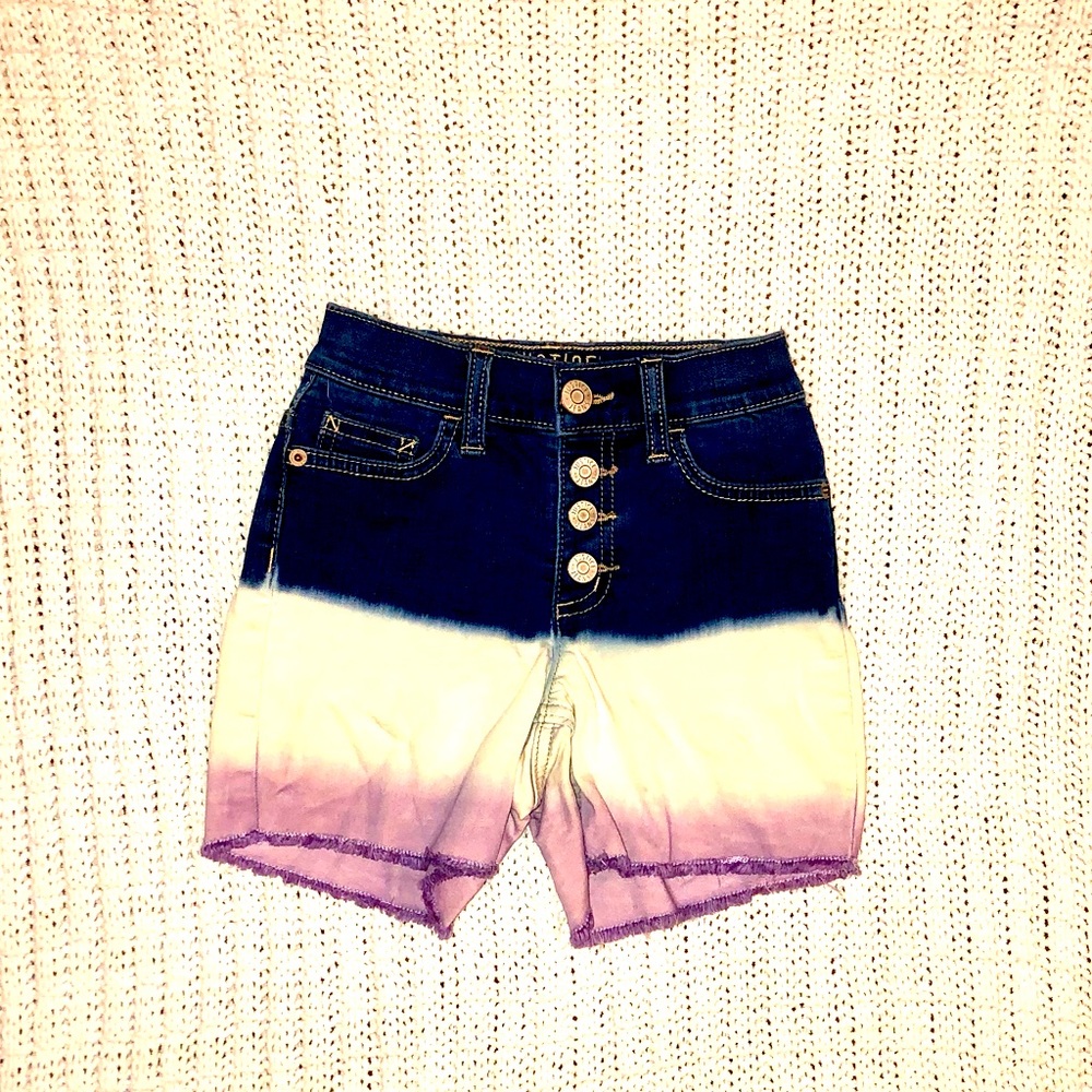 Justice girls shorts Sz 8 slim